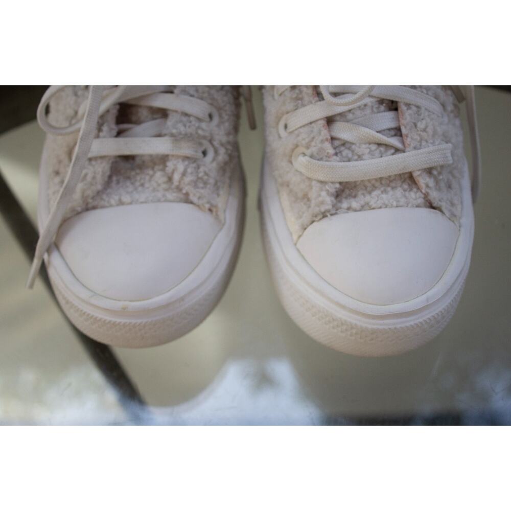 Chuck Taylor All Star Move High Perfect Is Not Perfect Egret 573074C Size 5.5 - Picture 3 of 11